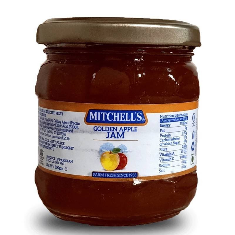 Golden apple jam