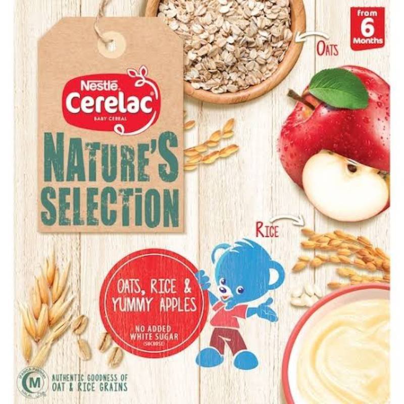 Cerelac Oats rice and apple 6m