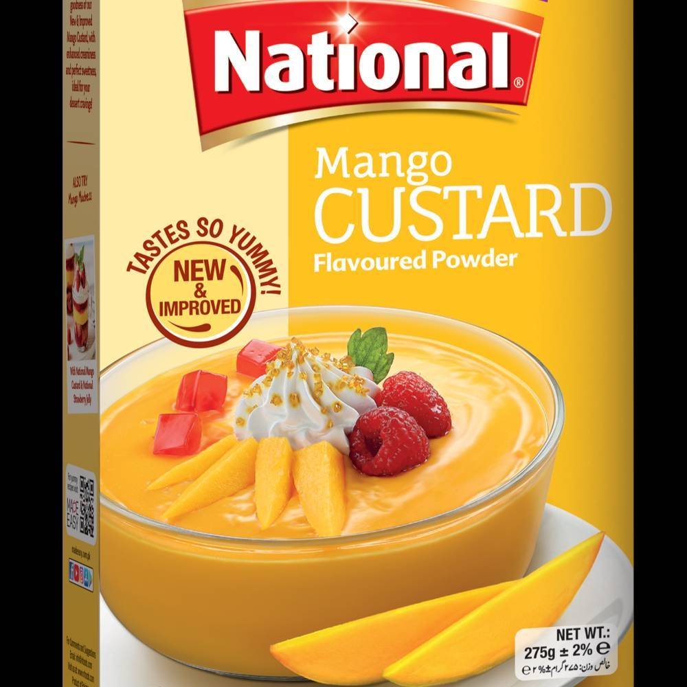 Mango Custard Flavoured Powder
