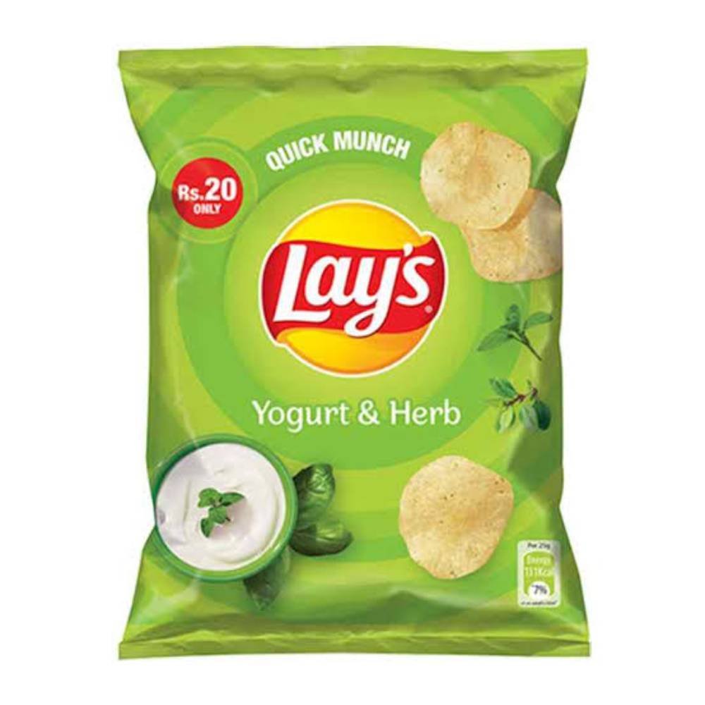 Lays yougurt &herb