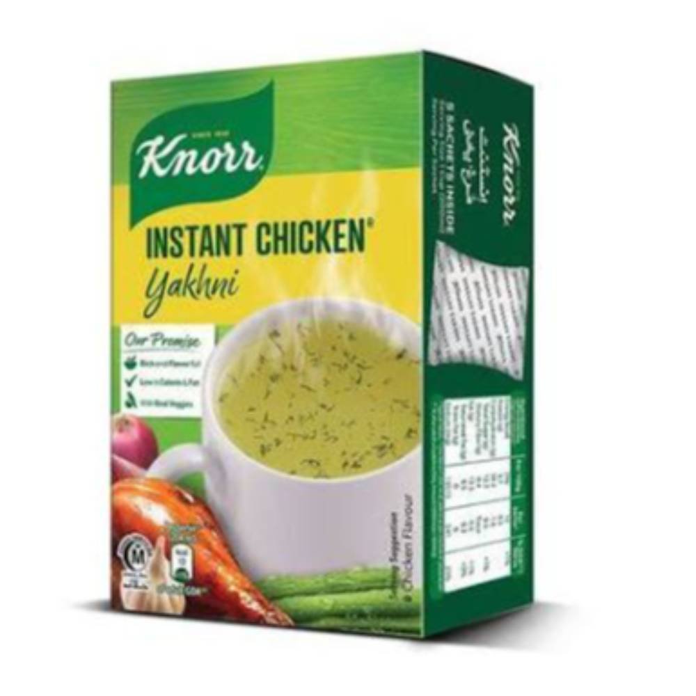 Instant chicken yakhni